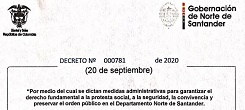 Medidas especiales en NdS durante marchas convocadas para el 21 de septiembre