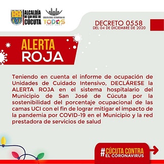 Toque de queda nocturno y más medidas por aumentos del Covid19 en Cúcuta