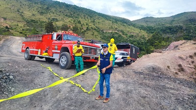 Controlado incendio forestal en zona rural de Cúcuta