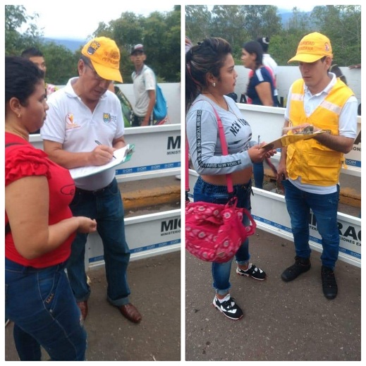 Migrantes retornados a Venezuela