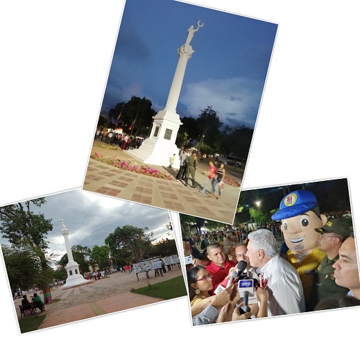 Remodelado parque La Victoria en Cúcuta