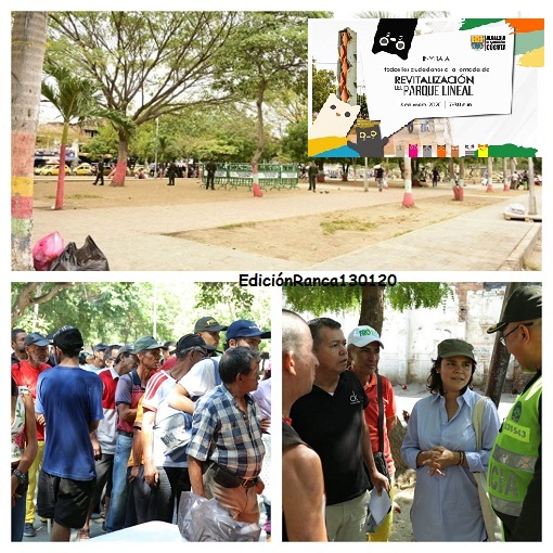 Revitalizado el parque Lineal en Cúcuta 130120ParqueLinealA