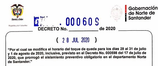 290720decreto609toquedaNdS