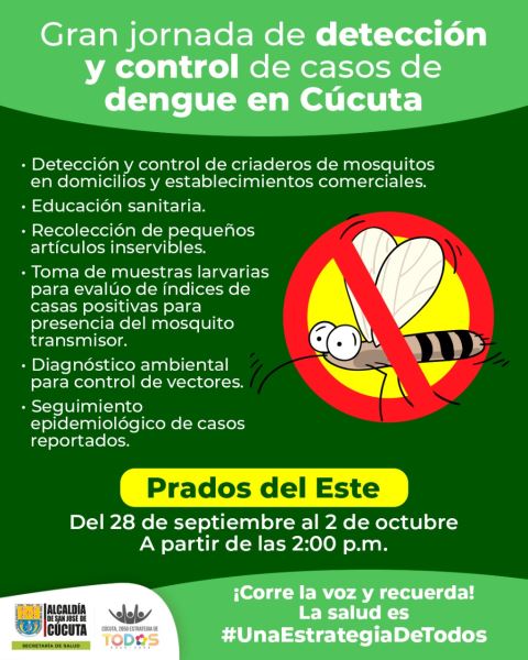 Cuidados porque vuelve el dengue en Cúcuta 280920DenguePreste