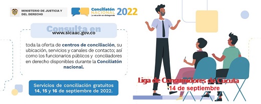 Liga de Consumidores de Cúcuta en programa nacional de conciliatón 250822Conciliaton1