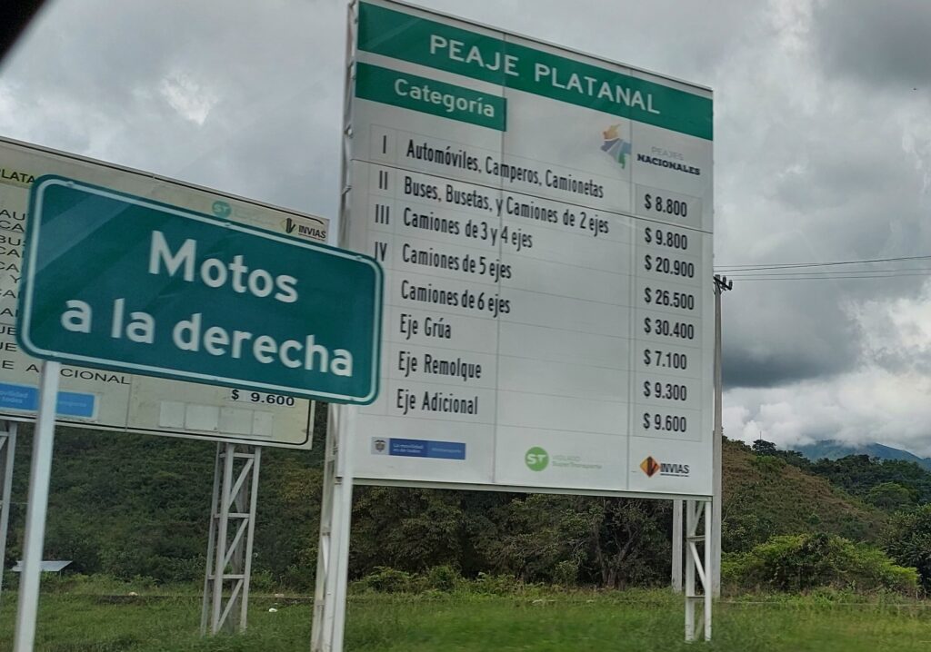Inequidad en cobro de peajes actuales y peor en los nuevos propuestos saliendo de Cúcuta 280928peajePlatanal 131035 1024x718