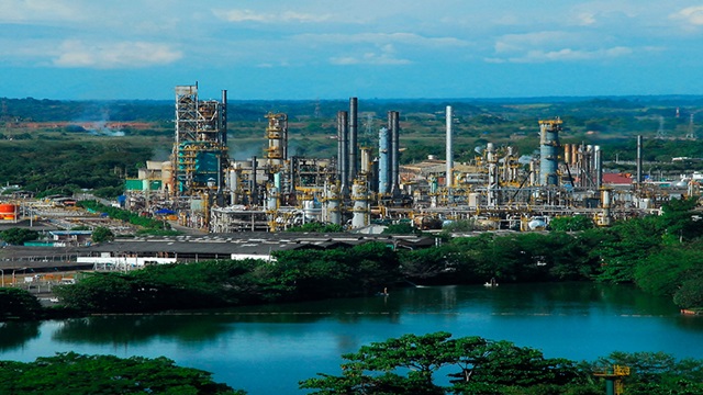 Panorámica del campo petrolero de Tibú, Norte de Santander