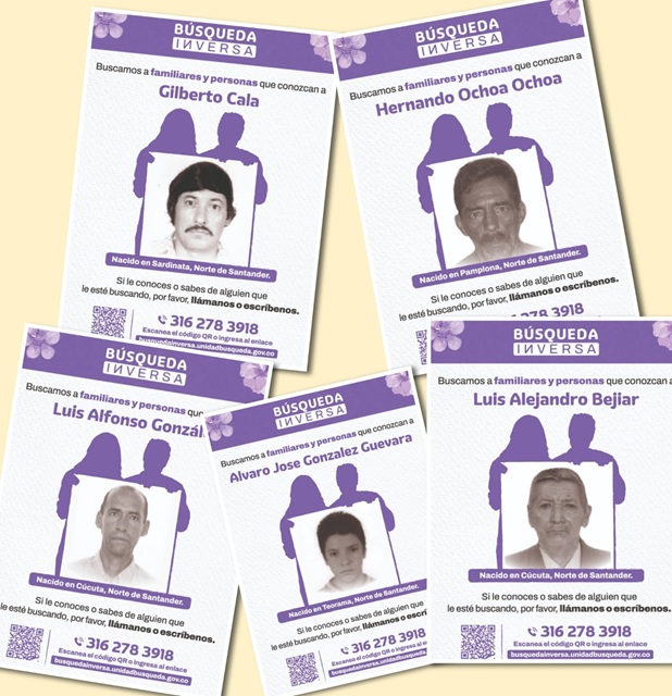 Buscan familiares de cinco cuerpos identificados como nacidos en Norte de Santander